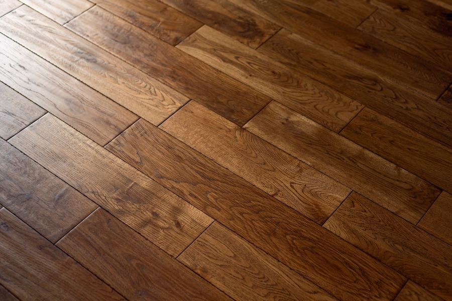 פרקט אלון מעושן